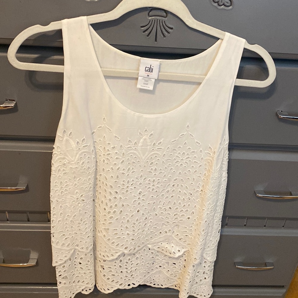 Cabi eyelet blouse